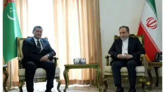 عراقچی با همتای ترکمنستانی خود دیدار کرد
