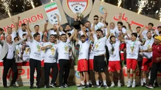 تیم امید فولاد خوزستان قهرمان لیگ برتر شد