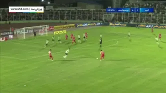 خلاصه بازی خیبرخرم‌آباد 1 - پرسپولیس 2