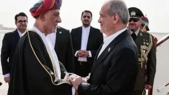 برگزاری مراسم استقبال رسمی سلطان عمان از پزشکیان