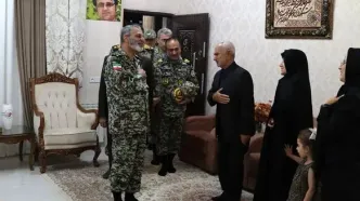 بازدید فرمانده کل ارتش از گروه پدافند هوایی آبدانان