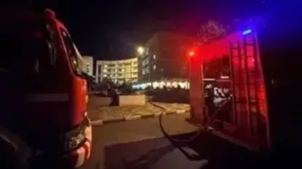 حادثه در دانشگاه آزاد قزوین+تصاویر