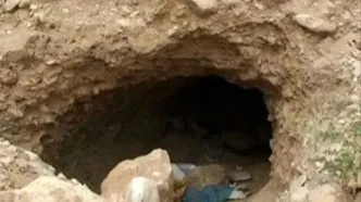 حفر تونل برای رسیدن به گنج