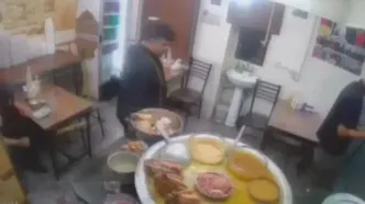 کلیپی وایرال شده از دزدی کله پاچه!