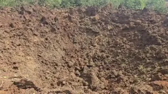 محل اصابت موشک یمن در فرودگاه بن گوریون در اسرائیل + فیلم