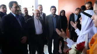 وزیر صمت دقایقی پیش وارد فرودگاه بین‌المللی شهید حاج قاسم سلیمانی اهواز شد