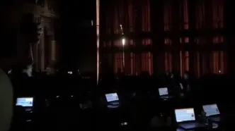 قطع برق در شورای شهر تهران سوژه شد