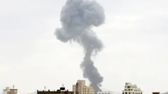 فرودگاه صنعا در آتش