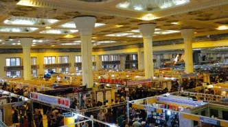 عکس عجیب از غرفه کودکان در نمایشگاه کتاب تهران!