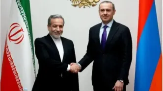 رایزنی دبیر شورای عالی امنیت ملی ارمنستان با عراقچی