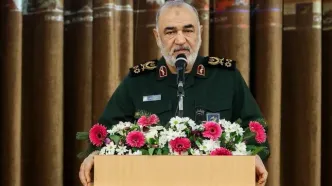 سرلشکر سلامی: عادت سپاه پشت نکردن به حریف و ایستادن آشکارا در میدان است