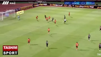 گل اول پرسپولیس به مس رفسنجان