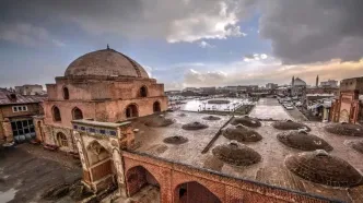 کشف بقایایی از معماری ساسانی در مسجد جامع ارومیه