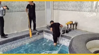 کشف جسد زن ۳۷ ساله در استخر ویلای اجاره‌ای
