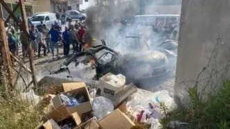 حمله اسرائیل به یک خودرو در جنوب لبنان و شهادت یک نفر