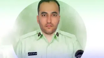 آسمانی شدن یک نفر از کارکنان گشت انتظامی کرج در حادثه رانندگی