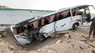 گودال ایجاد شده در محل ترور محمد سنوار