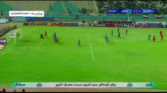 خلاصه بازی استقلال خوزستان 1 - تراکتور 3