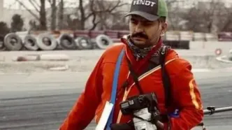 آخرین لحظات حمیدرضا درجاتی در پیست آزادی + ویدئوی دلخراش قبل از حادثه مرگبار