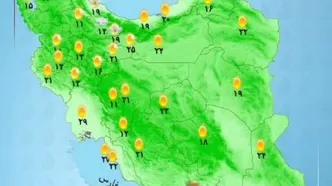 هوای استان ها امروز 22 اردیبهشت | احتمال انتقال گردوخاک از عراق به جنوب و غرب کشور