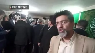 حضور پزشکیان در منزل مادر شهید رئیسی