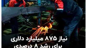 رشد 8 درصدی چقدر سرمایه نیاز دارد؟ + فیلم