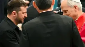 دیدار خصوصی پاپ و زلنسکی