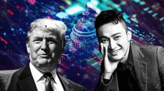 مالک بزرگ‌ترین کیف‌پول TRUMP مشخص شد؛ سان مهمان ویژه ضیافت شام ترامپ!