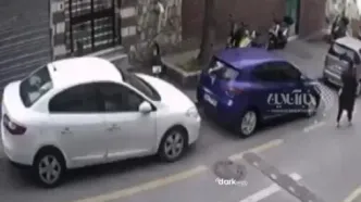 لحظه فرار بازیگر زن از صحنه جرم پس از ارتکاب به قتل دوستش! + فیلم