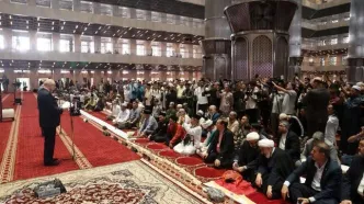 رییس مجلس در اجتماع ۲۰۰ هزار نفری نمازجمعه جاکارتا: ما مسلمانان باید صدای مظلومیت مردم غزه باشیم