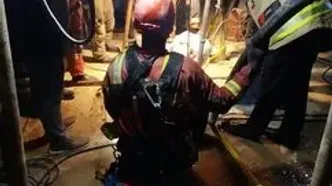 سقوط 8 نفر از اعضاى یک خانواده درون چاه