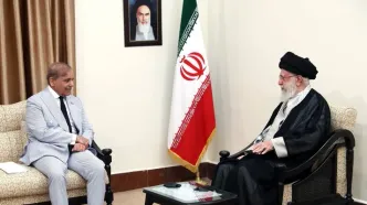 دیدار نخست وزیر پاکستان با رهبر انقلاب