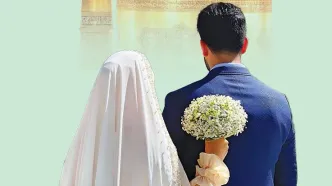 گزارش همشهری از عقد عثمان و جوانه در حرم امام رضا(ع)