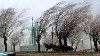 رگبار و گرد وخاک در تهران و ۱۰ شهر دیگر