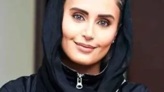 الناز شاکردوست با روسری گل لی و چهره جذاب/ عکس