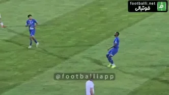 گل دوم استقلال به صنعت نفت توسط مسعود جوما