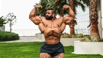 هادی چوپان خطرناک‌ترین بدنساز جهان است!