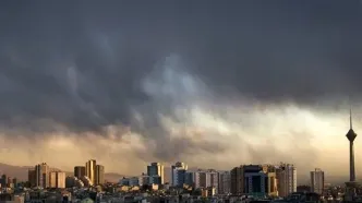 تهرانی ها مراقب توفان تندری باشید | هوا پنج درجه گرم می‌شود