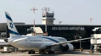 فیلم حمله دقیق یمنی‌ها به فرودگاه بن گوریون؛ عبور موشک از ۴ لایه پدافند اسرائیل + عکس