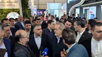 پزشکیان از نمایشگاه بین‌المللی نفت و گاز بازدید کرد