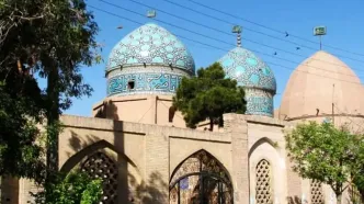 تصویر؛ گنبد مشتاقِ کرمان در دوران قاجار