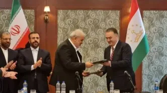 امضای ۵ سند همکاری اقتصادی بین ایران و تاجیکستان