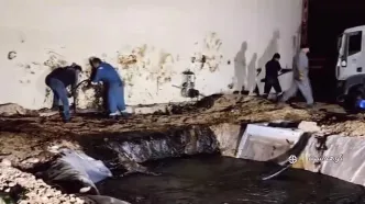 قابی از یک اعلامیه ترحیم که در ساعات اخیر پربازدید شد