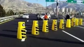 آزادراه تهران - کرج  بعد از چهارشب باز شد
