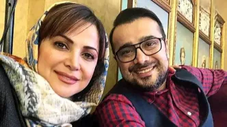 خانواده هنرمند در یک قاب؛ سپند امیرسلیمانی و همسرش به تماشای تئاتر کمند نشستند!