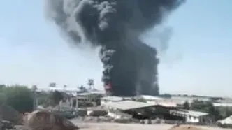 آتش سوزی شدید در مشهد