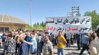 تصاویری از تجمع نانوایان در چند شهر بزرگ