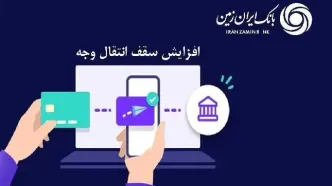 افزایش سقف انتقال وجه بین بانکی حضوری و غیرحضوری در بانک ایران زمین