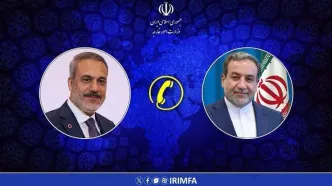 گفتگوی تلفنی وزرای امور خارجه جمهوری اسلامی ایران و ترکیه