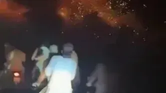 تصاویری از حمله سنگین موشکی هند به پاکستان